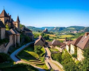 Conques: Welche Pilgerwege führen durch das Dorf?