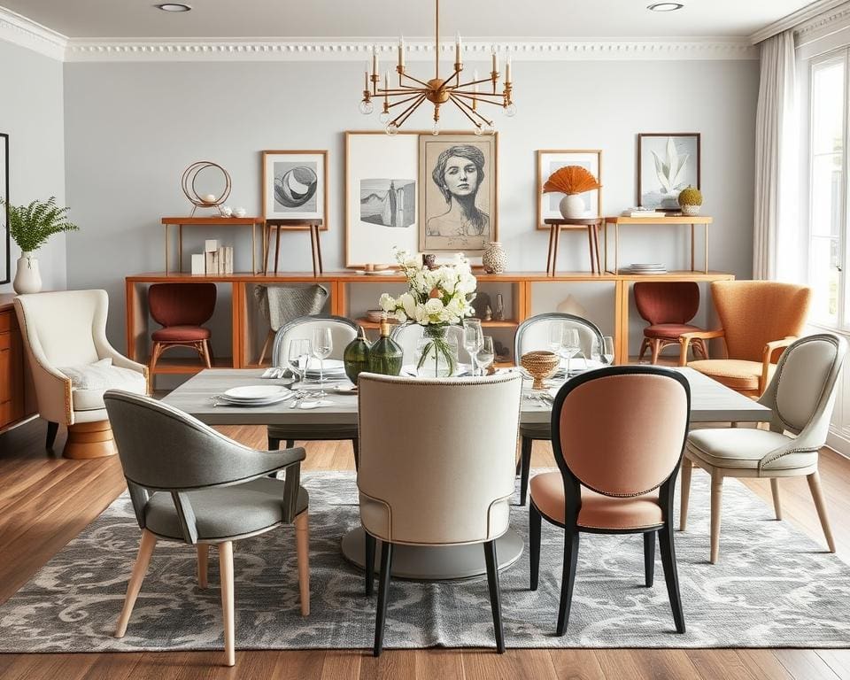 Designvielfalt in Esszimmermöbeln