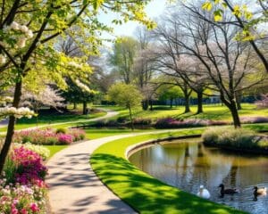 Die schönsten Parks für lange Spaziergänge im Frühling