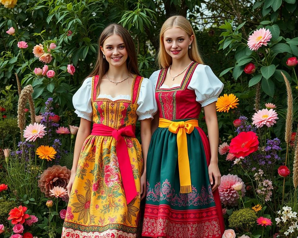 Dirndl-Kunst: Trachten neu interpretiert