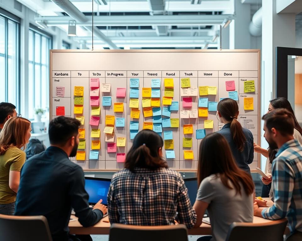 Kanban als visuelle Projektsteuerung