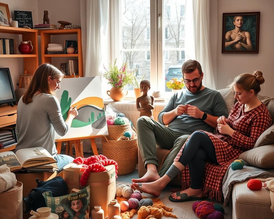 Kreative Hobbys, die Ihr Wochenende bereichern