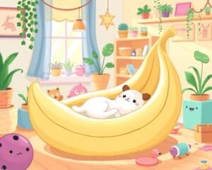 Nala & Püppi empfehlen: Das Bananenbett von CagillyPaw