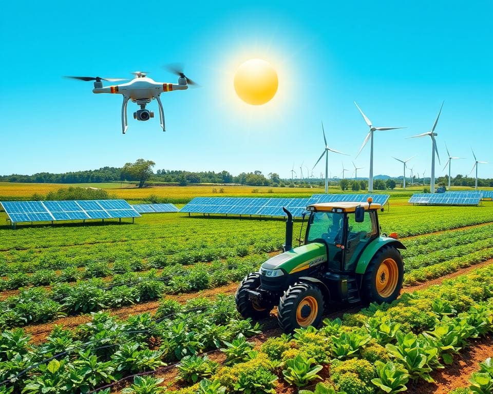 Präzisionslandwirtschaft und nachhaltige Landwirtschaftstechnologien