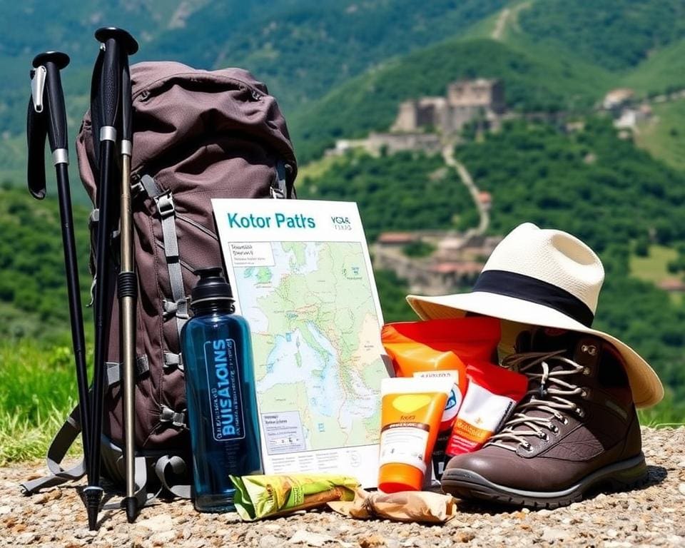 Tipps zur Ausrüstung für Wanderungen in Kotor