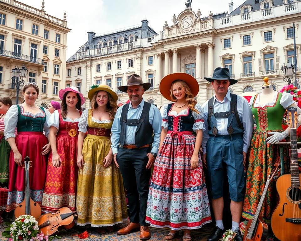 Vielfalt der Trachtenmode Wien