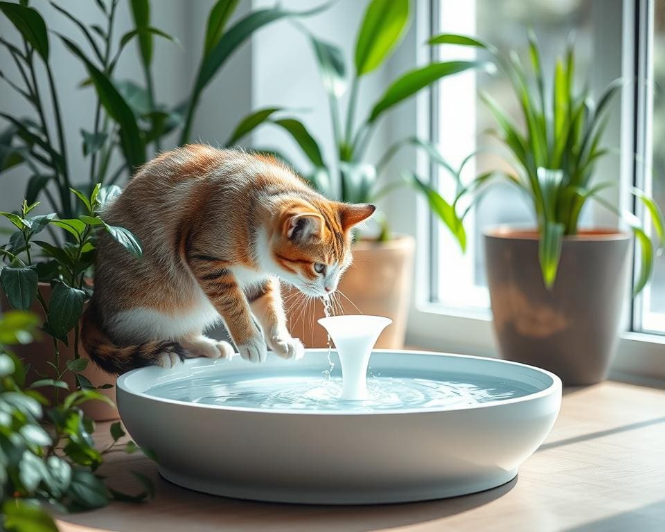 Vorteile von Trinkbrunnen für Katzen