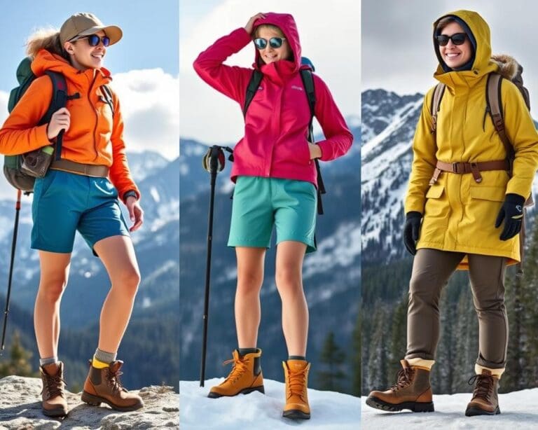 Wanderoutfits für jedes Wetter optimal gestalten