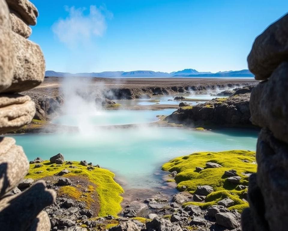 heiße Quellen in Grindavík