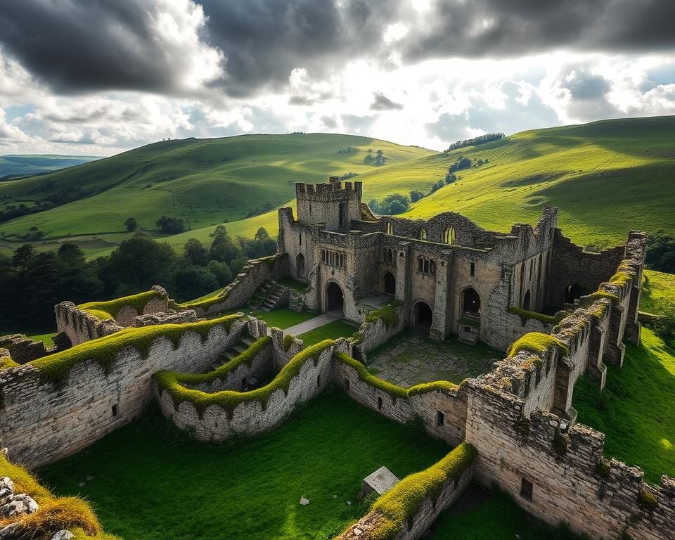 historische Burgen Corfe