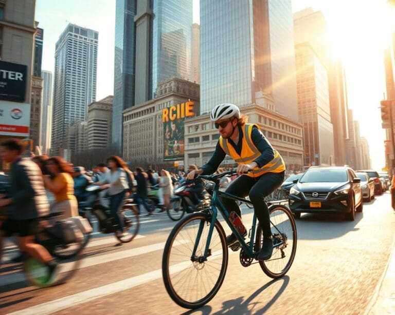 Fahrradkurier: Effiziente Lieferungen in der Großstadt