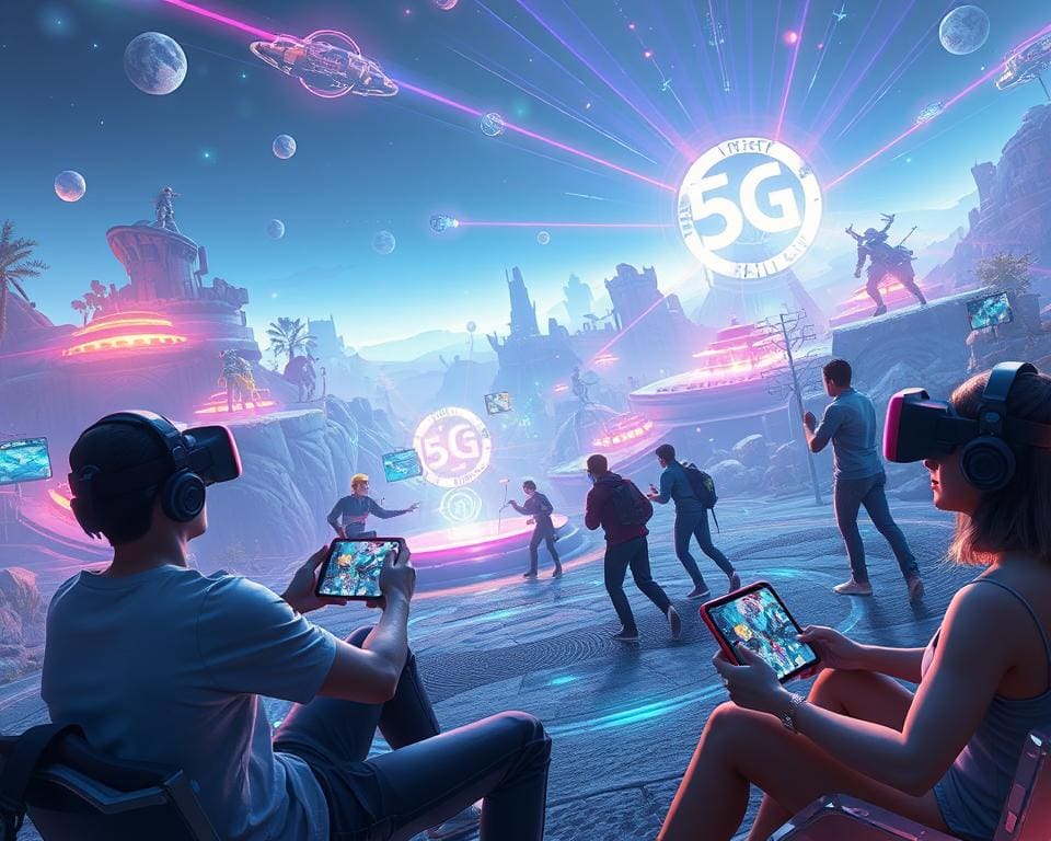 Gaming und interaktive Medien mit 5G