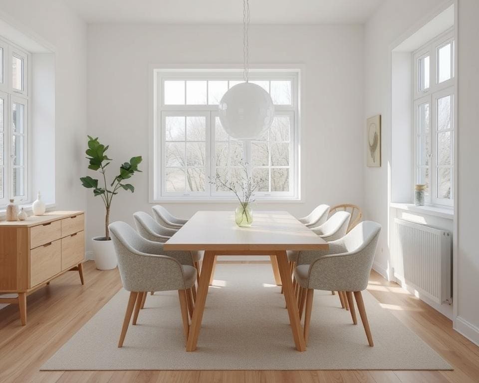 Polsterstühle im skandinavischen Design für Esszimmer