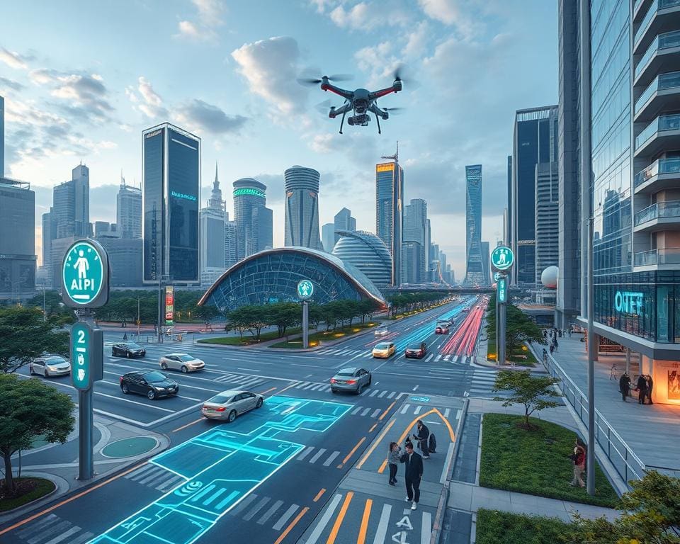 Smart City Navigationstechnologien