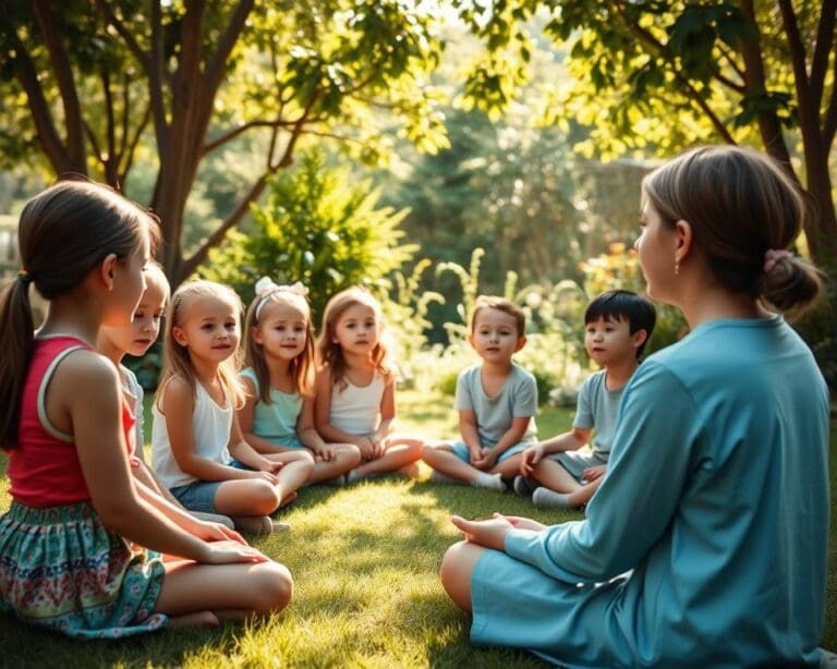 Wie kann man Kindern Achtsamkeit beibringen?