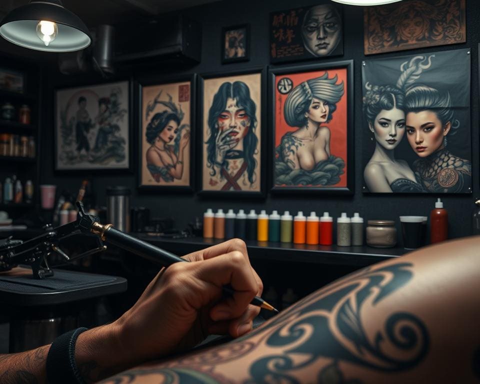 Tattoo-Techniken und Kunststile