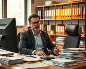 Wie arbeitet ein Lohnbuchhalter im Monatsabschluss?