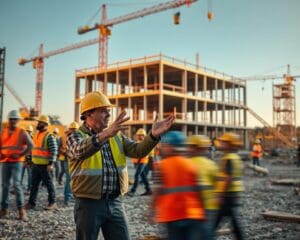 Wie ein Bauleiter Handwerker effizient koordiniert
