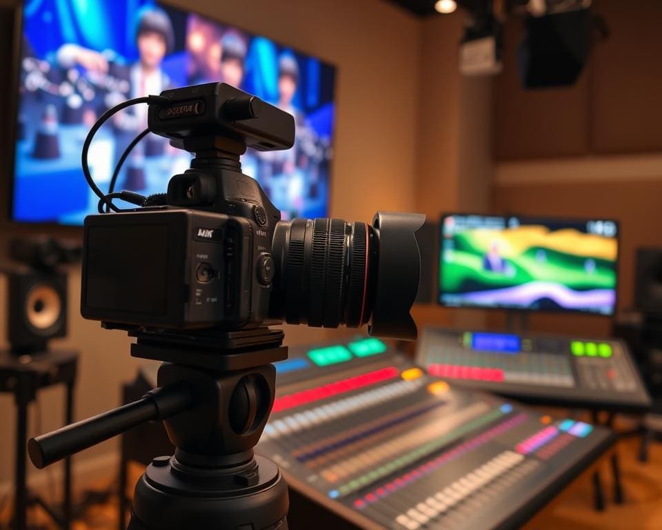 Bild- und Tontechnik für Livestream Produktion