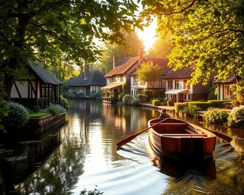 Romantische Bootsfahrten Giethoorn