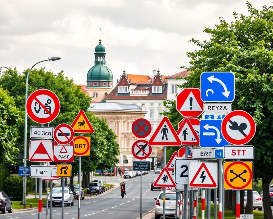 Verkehrszeichen in Polen