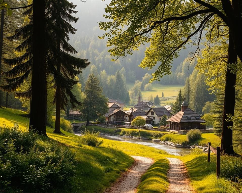 Was bietet das Dorf Walldürn für naturverbundenes Wohnen?