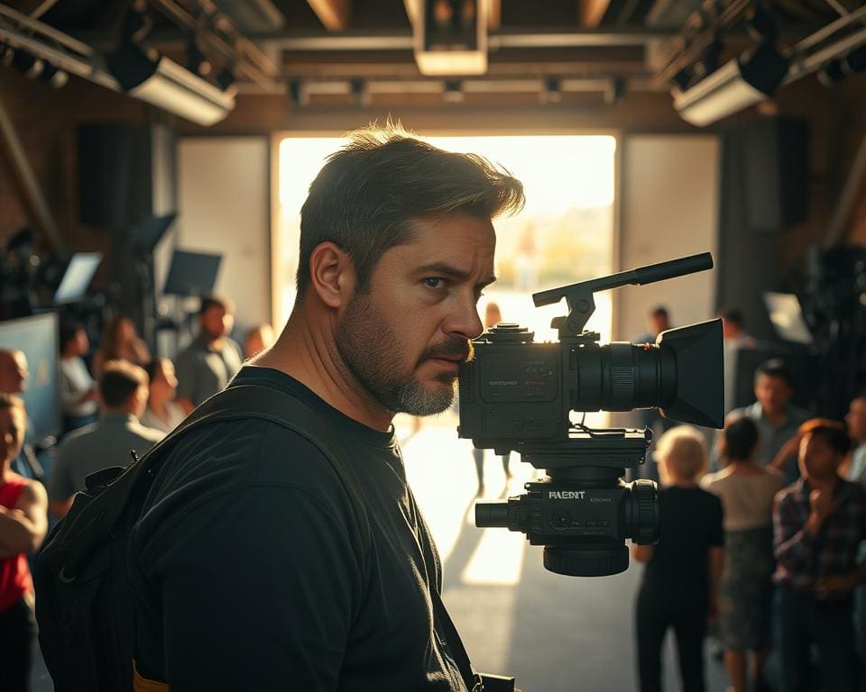 Was macht ein Kameramann am Filmset?