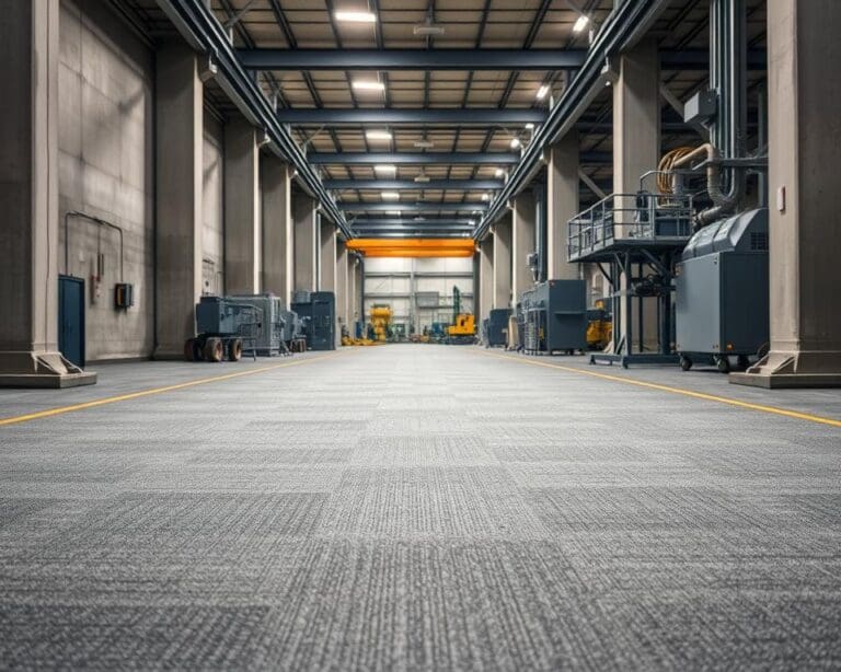 Was sind elegante Teppiche für industrielle Böden?