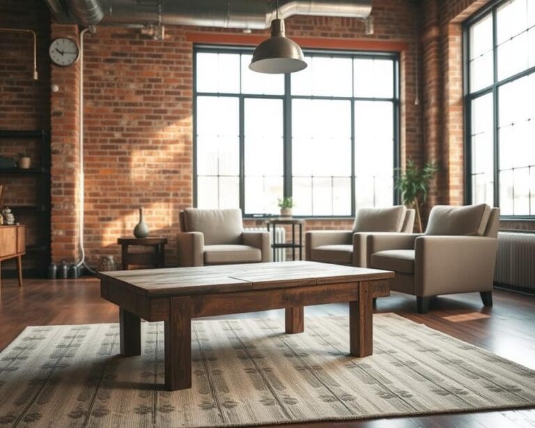 Was sind schlichte Möbel mit industriellem Charme?