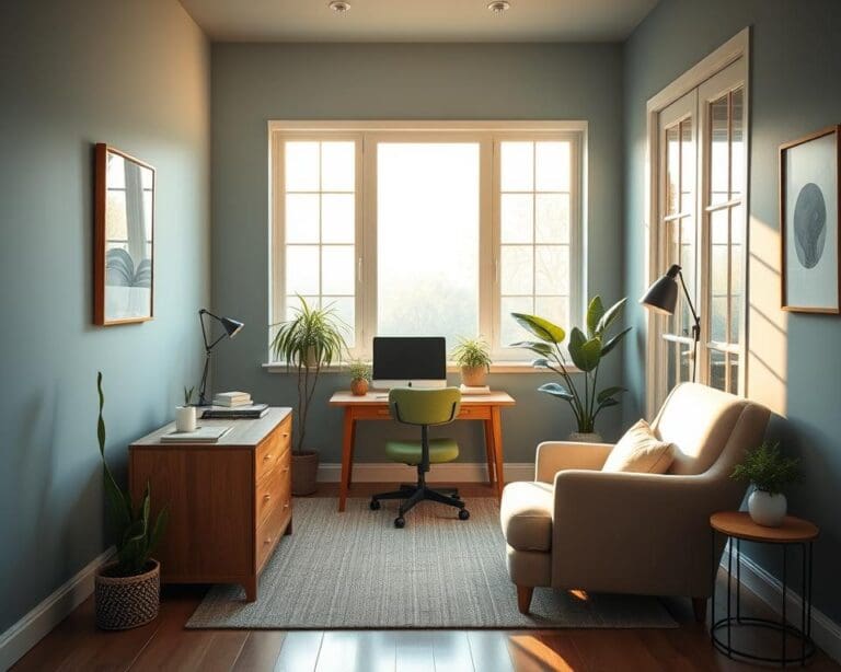 Welche Farben beruhigen im Arbeitszimmer?