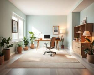 Welche Farben schaffen Ruhe im Homeoffice?