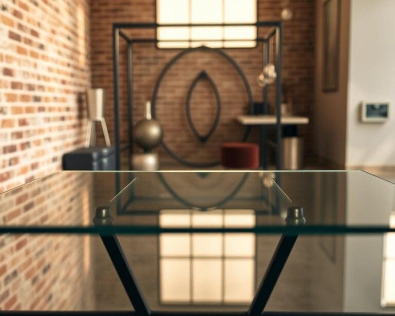 Wie kombinierst du Glas und Eisen harmonisch?