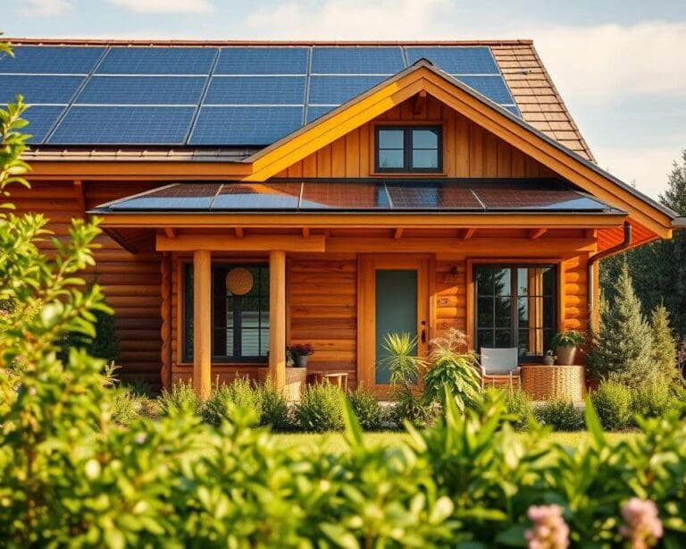 Wie profitiert mein Holzhaus von Photovoltaik?