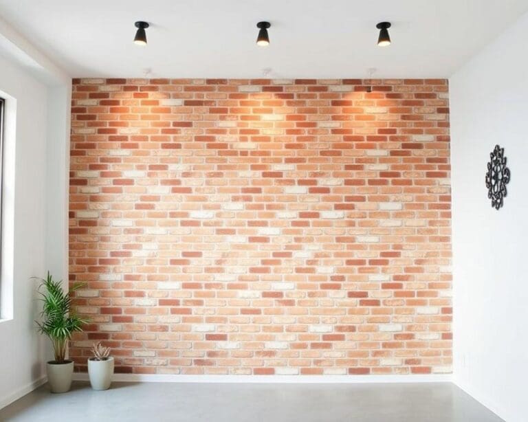 Wie setzt du Backsteinwände stilvoll in Szene?