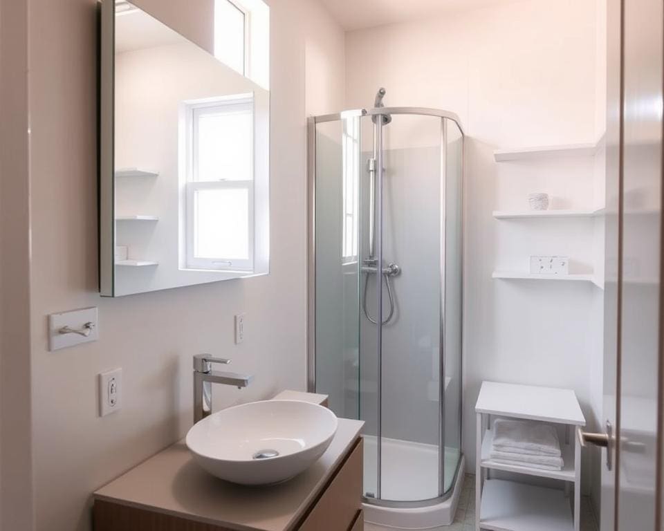 praktische Ideen für kleine Badezimmer