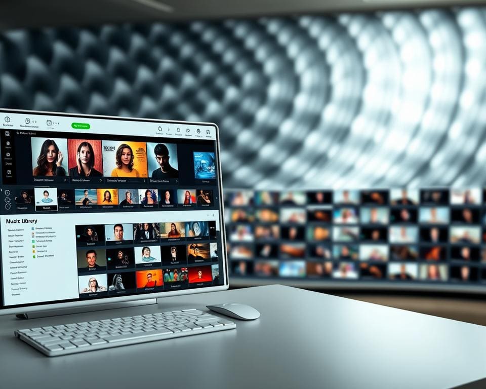 Datenbank für Musikvideos