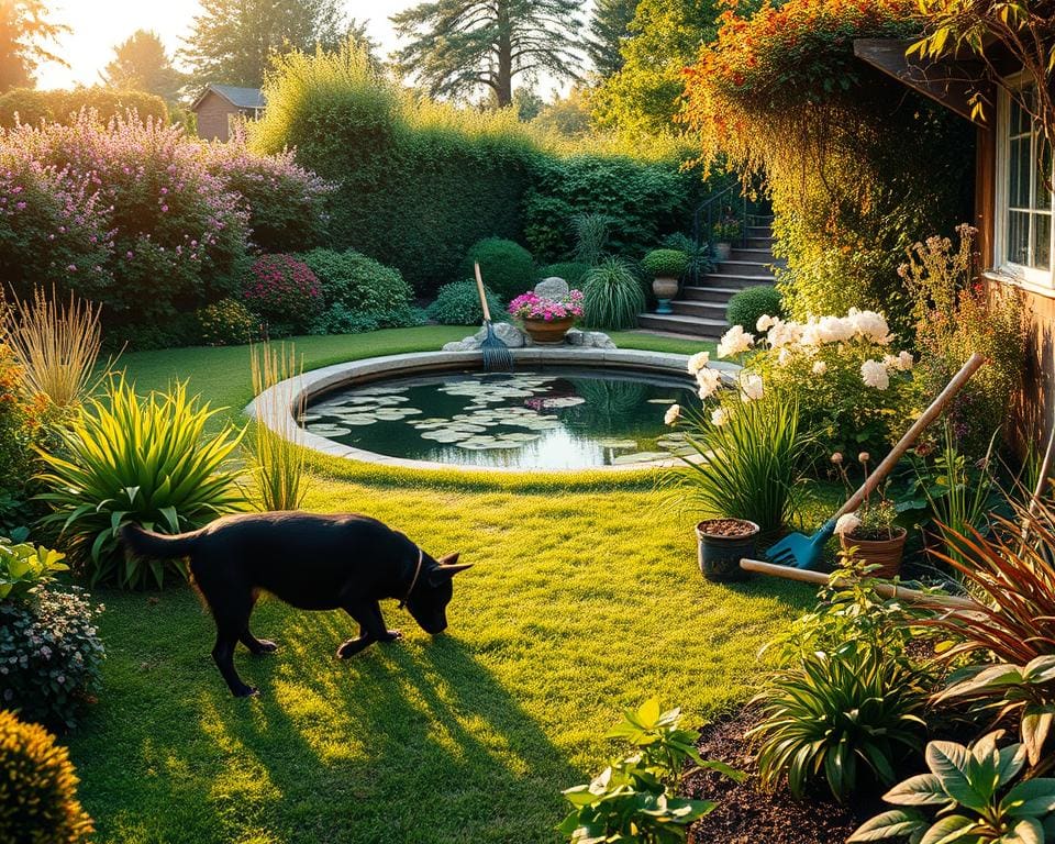 Gefahren im Garten für Hunde