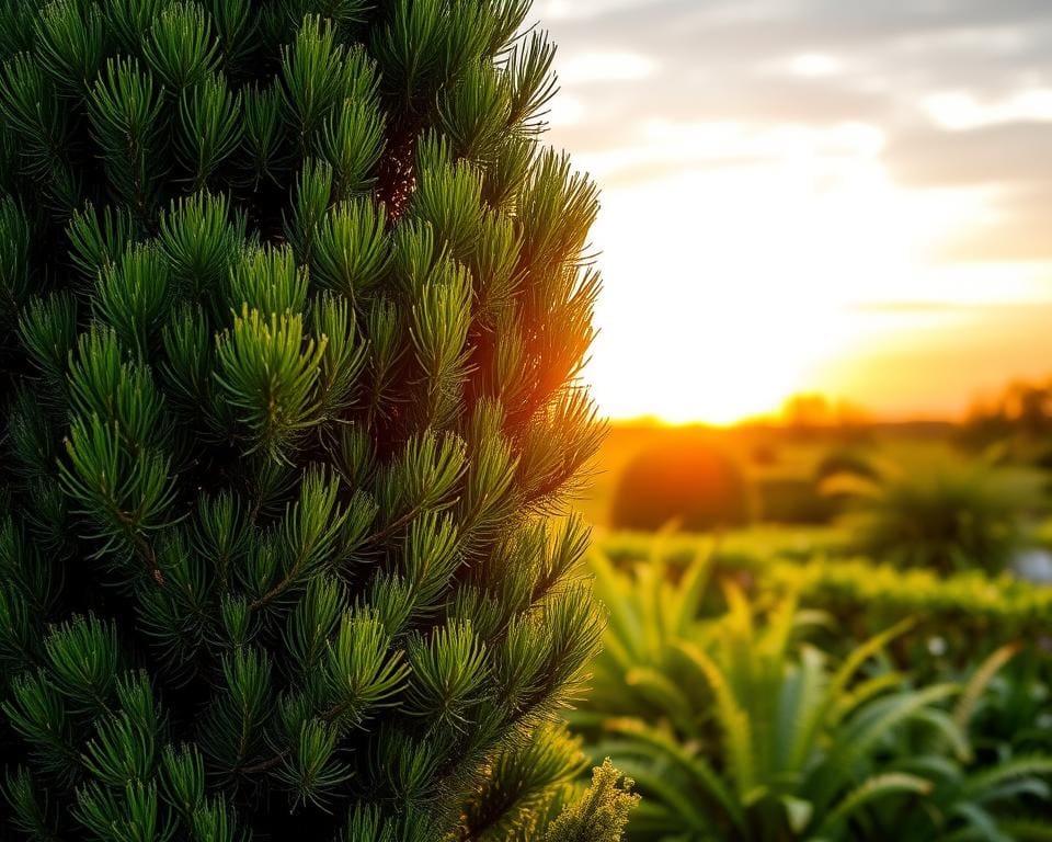 Kieferbaum pflegen nach Schnitt