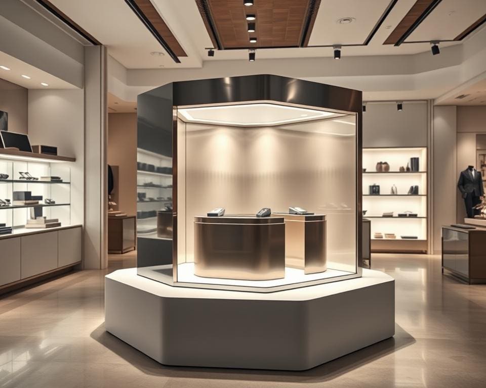 Kubus im Shopdesign