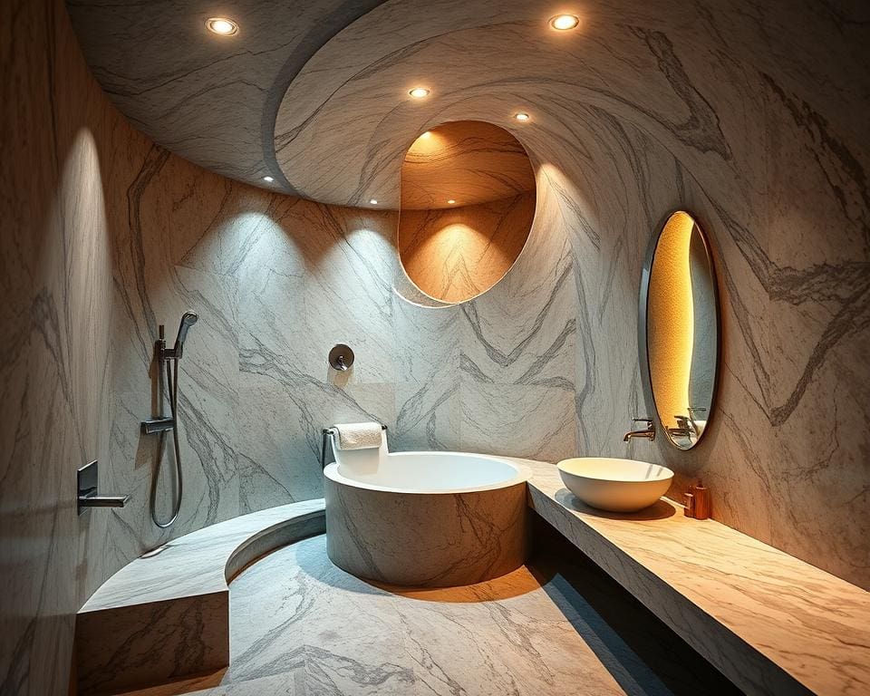 Spirale Badezimmer