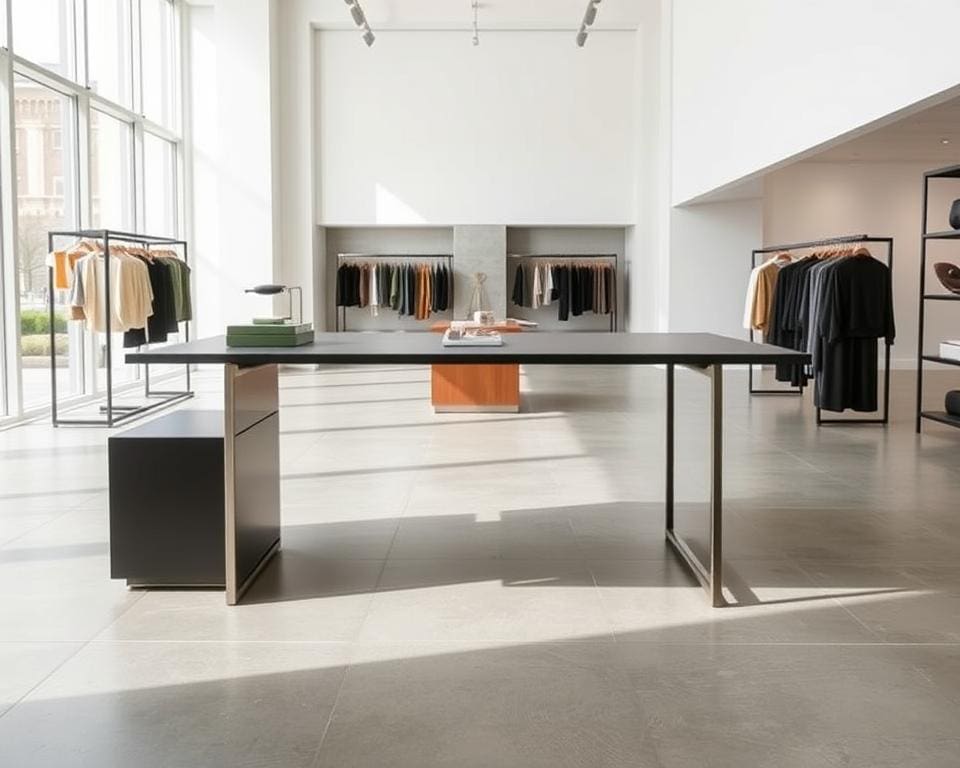 Tisch für Shopdesign