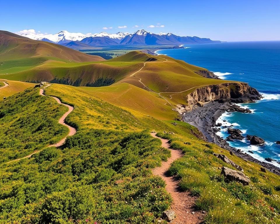 Wanderrouten Island