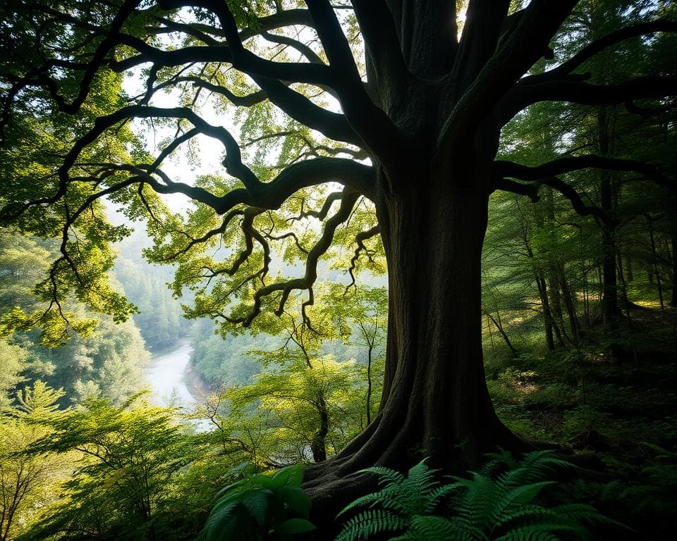 Welcher Baum gedeiht im Schatten?