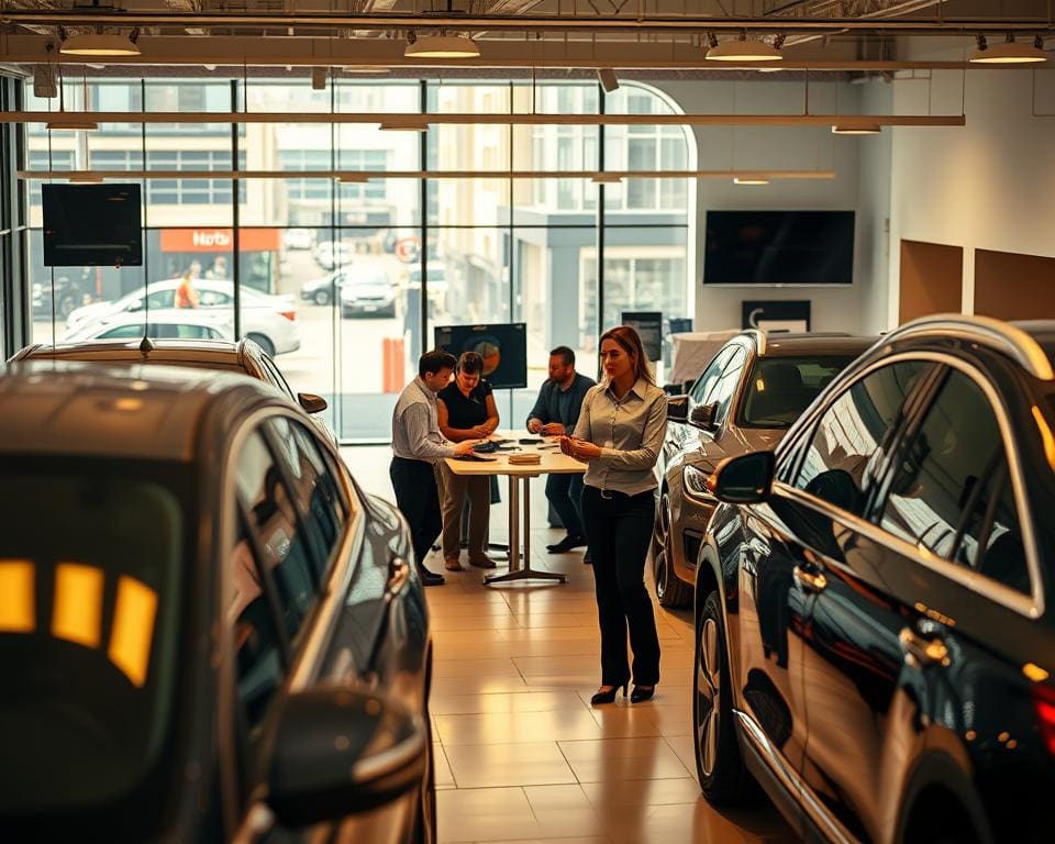 Wie plant ein Autohaus seine Verkaufsaktionen?