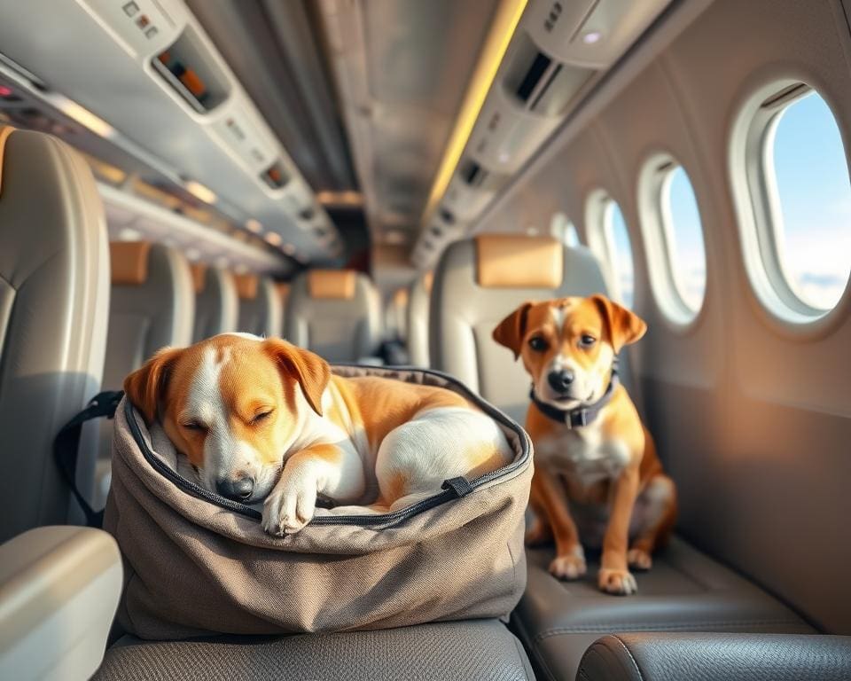 Wie reist man stressfrei mit Hund im Flugzeug?