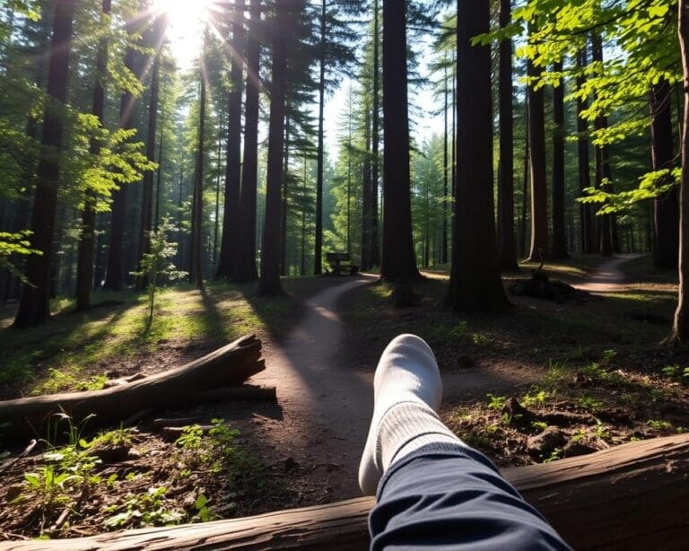 Wie schützt man sich beim Wandern vor Zecken?