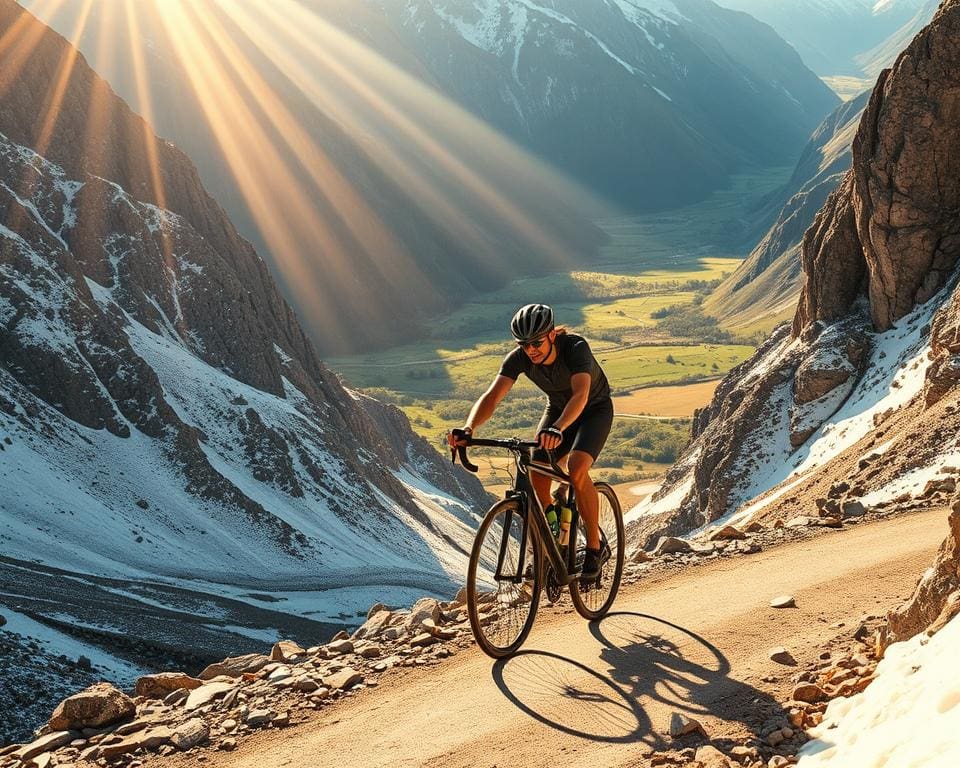 Alpenpässe mit dem Fahrrad überqueren