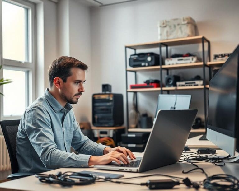 Ein Tag im Leben eines IT-Systemelektronikers