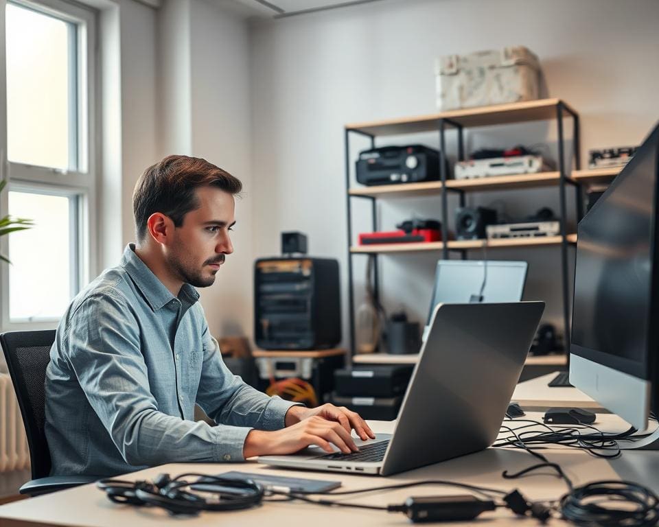 Ein Tag im Leben eines IT-Systemelektronikers