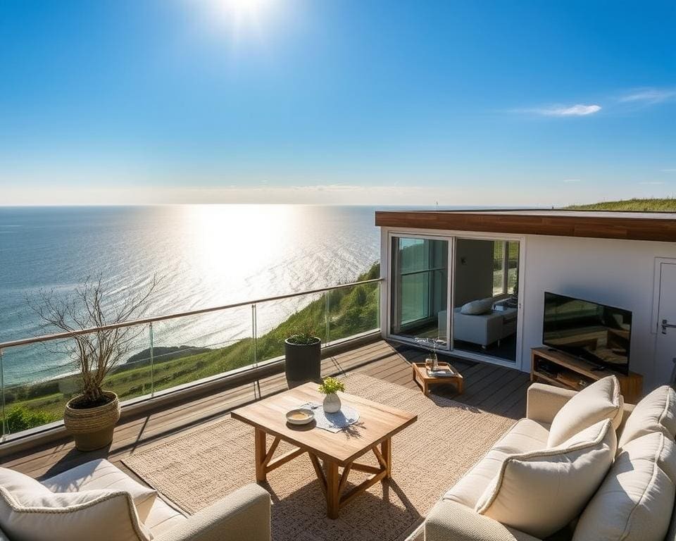 Ferienwohnung Duhner Spitze mit Meerblick